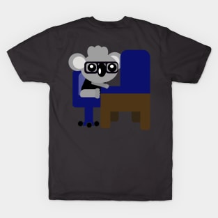 Cute Koala Coder T-Shirt